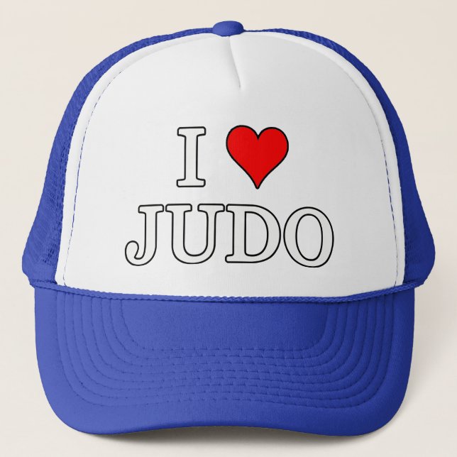 Judo Truckerkappe (Vorderseite)