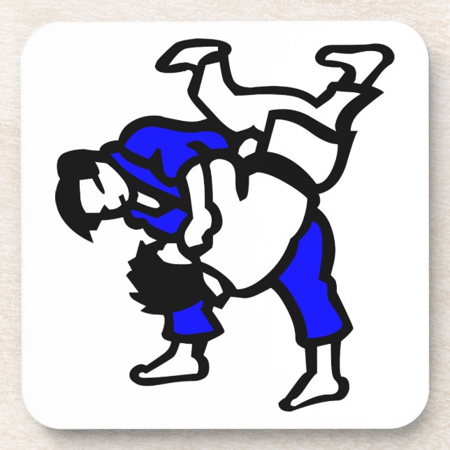 Judo Untersetzer (Vorderseite)