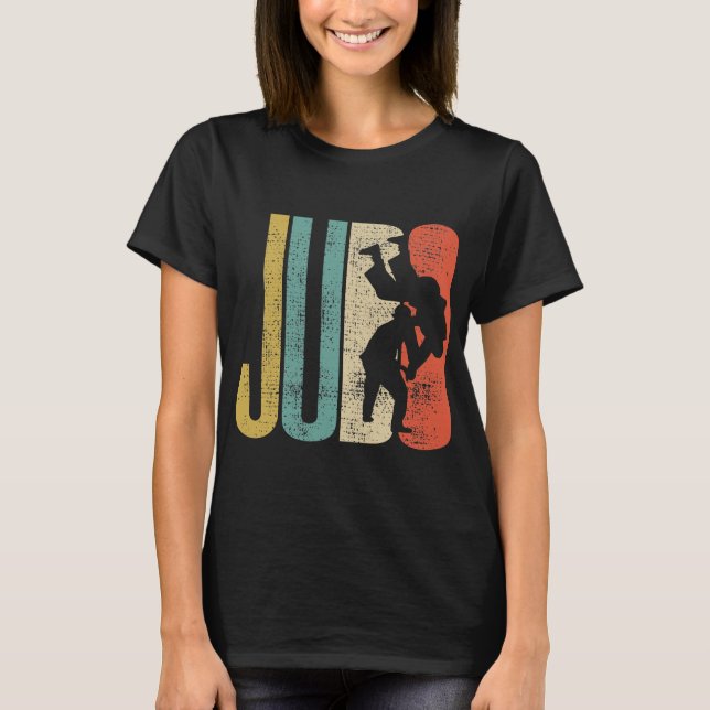 Judo Vintage Shirt (Vorderseite)