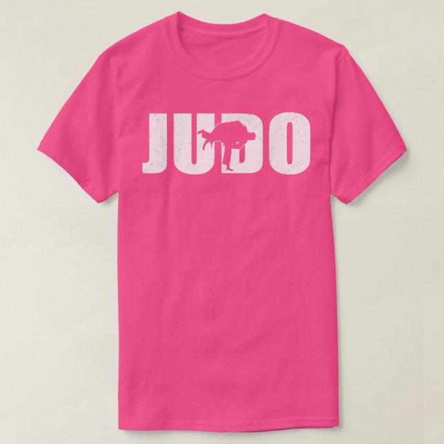 Judoka-Silhouette: Judoka-Ausbildung T-Shirt (Design vorne)