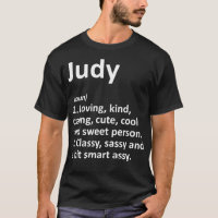 JUDY Definition Personalized Name Funny Birthday