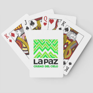 Juego de cartas La Paz ciudad del cielo Spielkarten