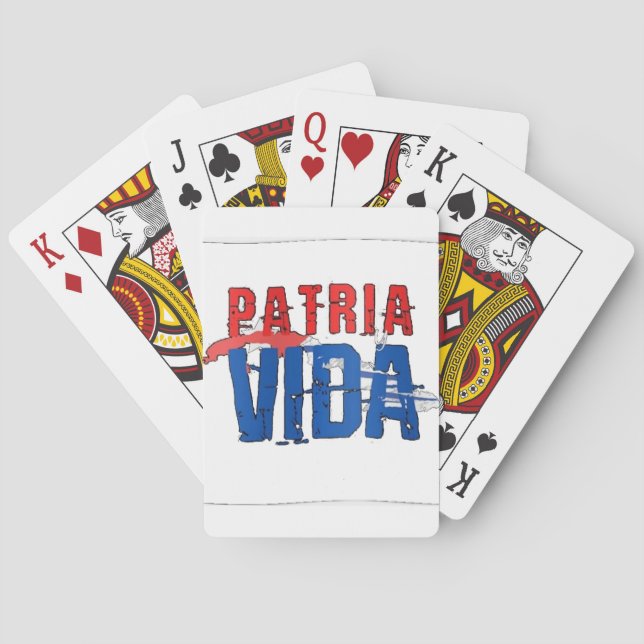 Juego de cartas Patria y vida Spielkarten (Rückseite)