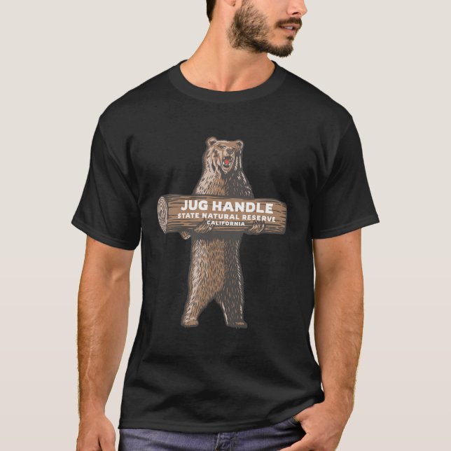 Jug Handle Staat Naturreservat California Ca Bea T-Shirt (Vorderseite)