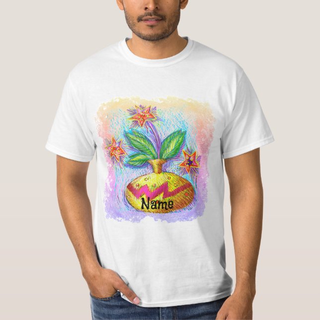 Jug O Blume T-Shirt (Vorderseite)