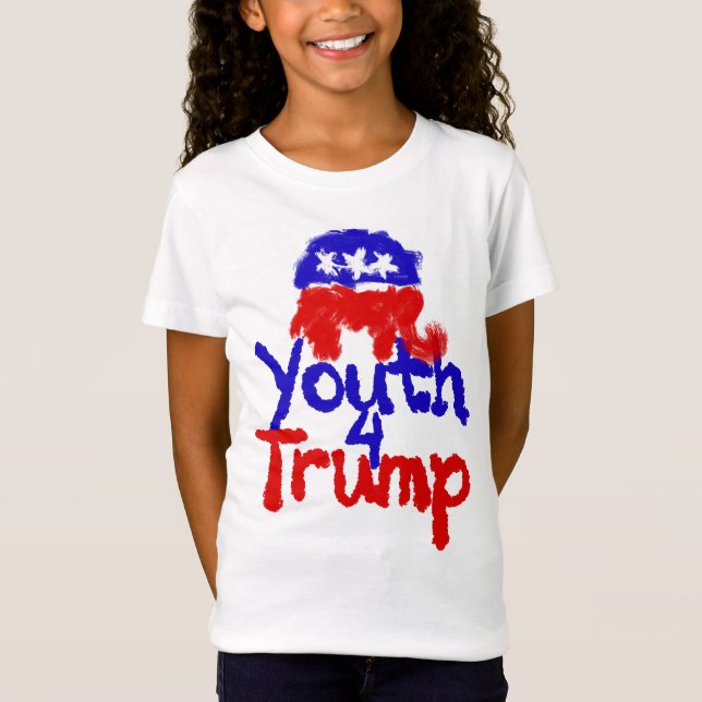Jugend 4 Trump T-Shirt (Vorderseite)