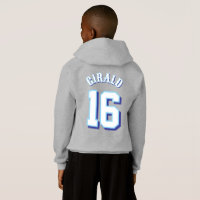 JUGEND 603 Riptide Hoodie mit Name und Nummer