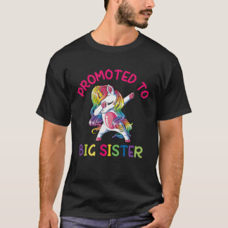 Jugend für Große Schwesterstolpern Einhorn-Token T-Shirt