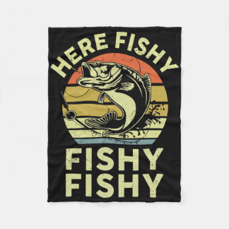 Jugend Hier fisch Shirt Kinder Kleinkind Männer Fu Fleecedecke
