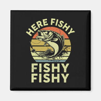 Jugend Hier fisch Shirt Kinder Kleinkind Männer Fu Magnet