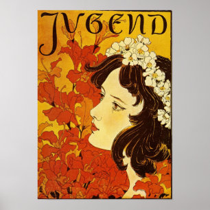 Jugend / Jugend - Jugendstil-Poster Poster