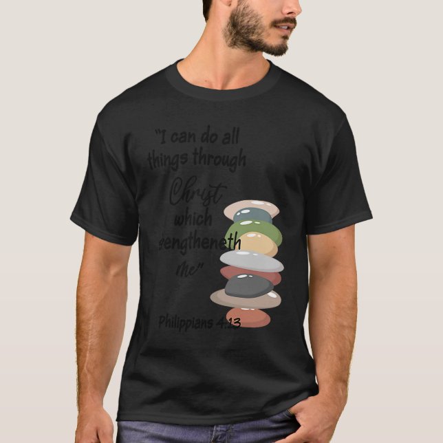 Jugend kann alles tun, was ich biete YM Verse YW R T-Shirt (Vorderseite)