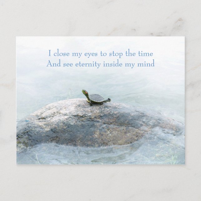 Jugend, Langlebigkeit und Wohlbefinden Postkarte (Vorderseite)