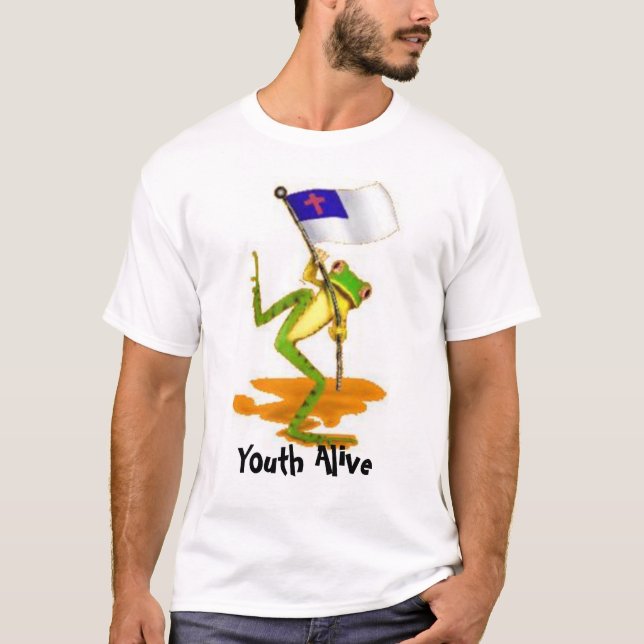 Jugend-lebendiger christlicher Verein T-Shirt (Vorderseite)