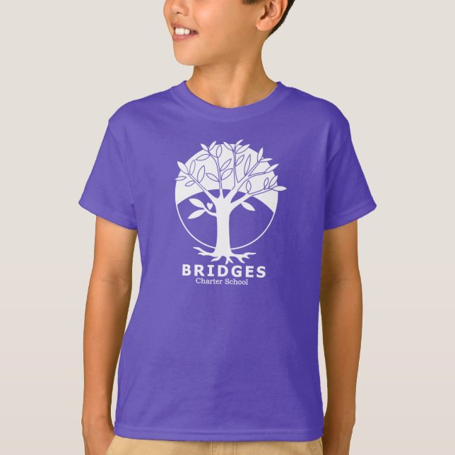 Jugend-Logo - Sortefarben T-Shirt (Vorderseite)