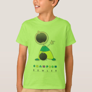 Jugend scherzt Bowling T-Shirt