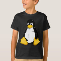 Jugend-T-Shirt Linuxs Tux