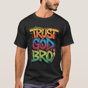 Jugend vertraut Gott Bro Lustiger Christlicher Jun T-Shirt