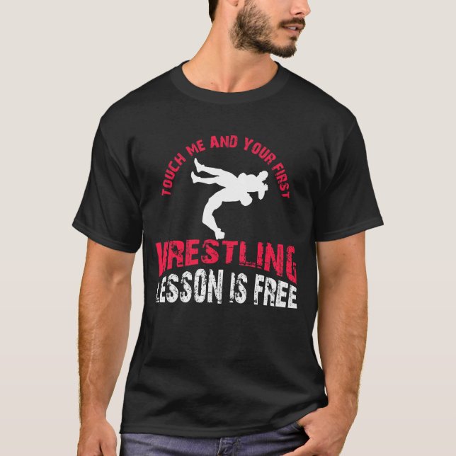Jugend-Wrestling, Wrestling-Team, Ringkämpfer, T-Shirt (Vorderseite)