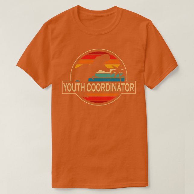 Jugendkoordinator Dinosaur T-Shirt (Design vorne)