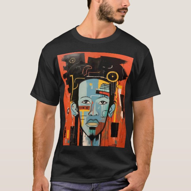 Jugendkultur Schwarze Geschichte Kunst T-Shirt (Vorderseite)
