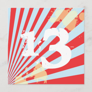 Jugendlich Junge der Geburtstags-Party Einladung