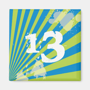Jugendlich Magnet des Geburtstags-  