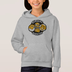 Jugendlich Titanen gehen! Burger gegen Burritos Hoodie