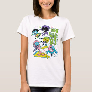 Jugendlich Titanen gehen! Gnarly Neunzigerjahre T-Shirt