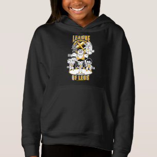Jugendlich Titanen gehen!   Liga der Beine Hoodie