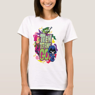 Jugendlich Titanen gehen!   "Mädchen-Mädchen-" T-Shirt