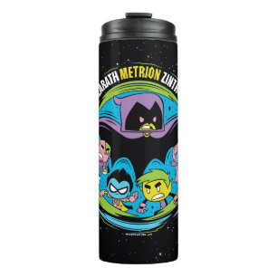 Jugendlich Titanen gehen!   Rabe "Azarath Metrion Thermosbecher