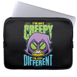 Jugendlich Titanen gehen!   Rabe "nicht gruselig Laptopschutzhülle