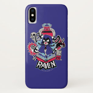 Jugendlich Titanen gehen!   Raben-Demonic Power Case-Mate iPhone Hülle