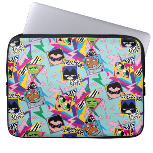 Jugendlich Titanen gehen!   Retro Neunzigerjahre Laptopschutzhülle