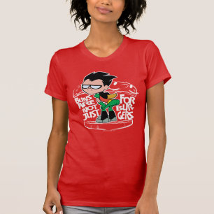 Jugendlich Titanen gehen!   Robin Hintern Scooty T-Shirt