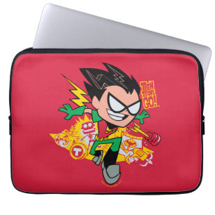 Jugendlich Titanen gehen!   Robins Arsenal-Grafik Laptopschutzhülle