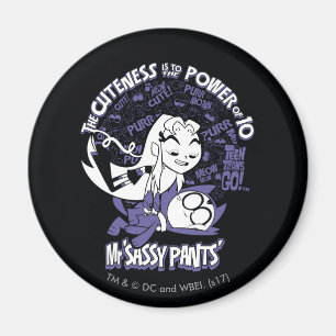 Jugendlich Titanen gehen!   Starfire u. Herr Sassy Magnet