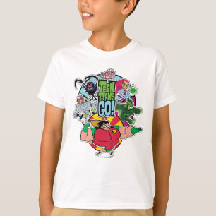 Jugendlich Titanen gehen! Team-Gruppen-Grafik T-Shirt