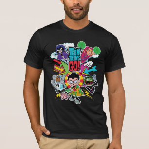 Jugendlich Titanen gehen! Team-Pfeil-Grafik T-Shirt
