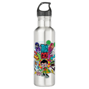 Jugendlich Titanen gehen!   Team-Pfeil-Grafik Trinkflasche