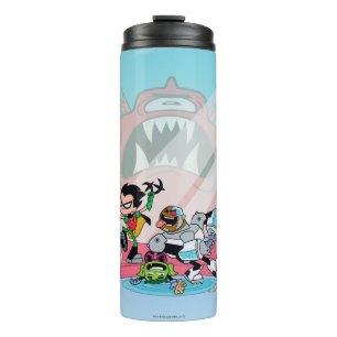 Jugendlich Titanen gehen!   Tentacled Thermosbecher
