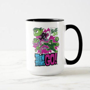 Jugendlich Titanen gehen!   Tier-Junge Shapeshifts Tasse
