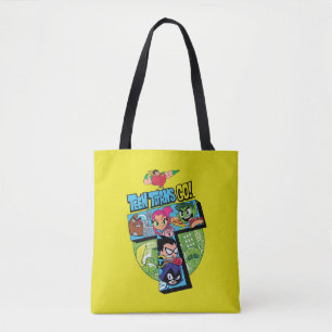 Jugendlich Titanen gehen!   Titan-Turm-Collage Tasche