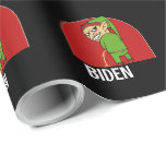 JUGENDLICHE AUF BIDEN CHRISTMAS WRAPPING PAPER GESCHENKPAPIER<br><div class="desc">ELF PEEING AUF BIDEN CHRISTMAS WRAPPING PAPIER,  UM IHRE SAISON NUR UND HELL!</div>