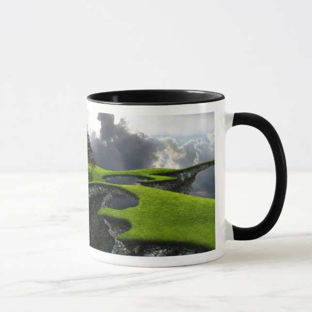 Jugendliche Augen Tasse (Rechts)