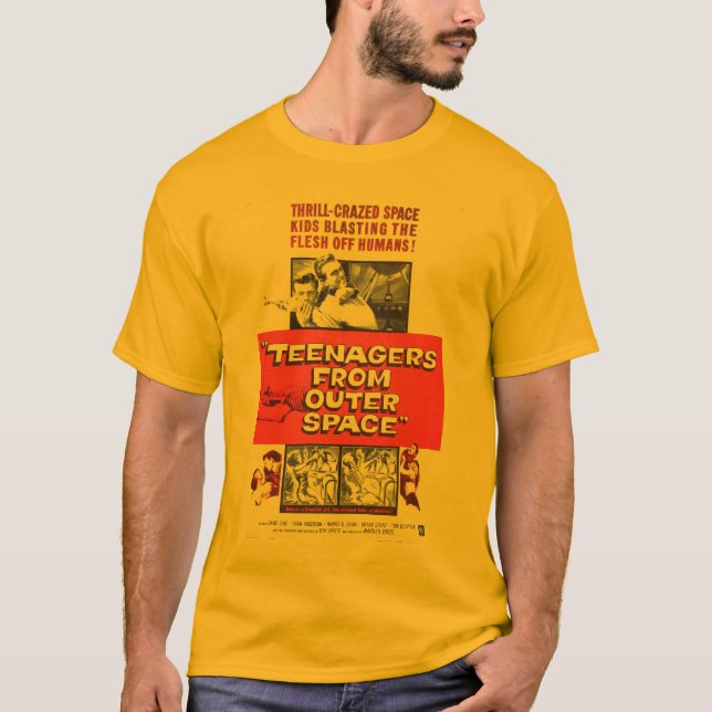 Jugendliche aus dem Weltraum T-Shirt (Vorderseite)