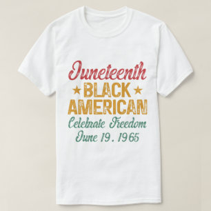 Jugendliche Coole schwarze Amerikaner feiern Freih T-Shirt