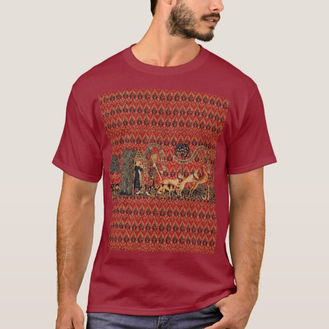 JUGENDLICHE, DIE JUGENDJAHRE HABEN, Tiere, Rote Fl T-Shirt (Vorderseite)