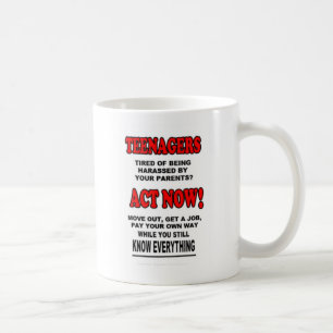 Jugendliche Kaffeetasse